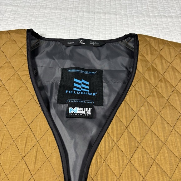 FIELDSHEER Motorcycle Bike Quilted Cooling‎ Iceberg Vest Size XL NEW - Picture 6 of 9